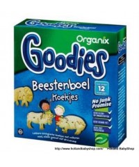 Organix Goodies beasts lot biscuits 12 months